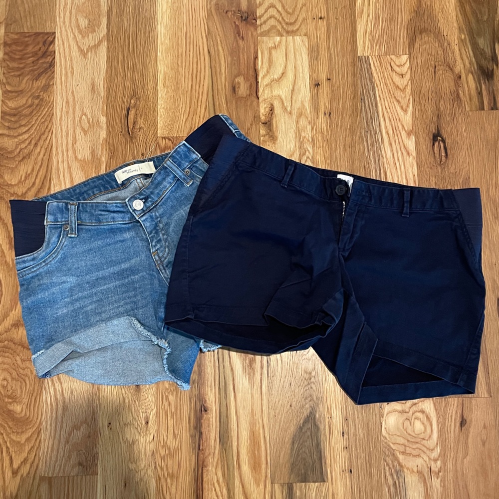 Gap maternity short bundle